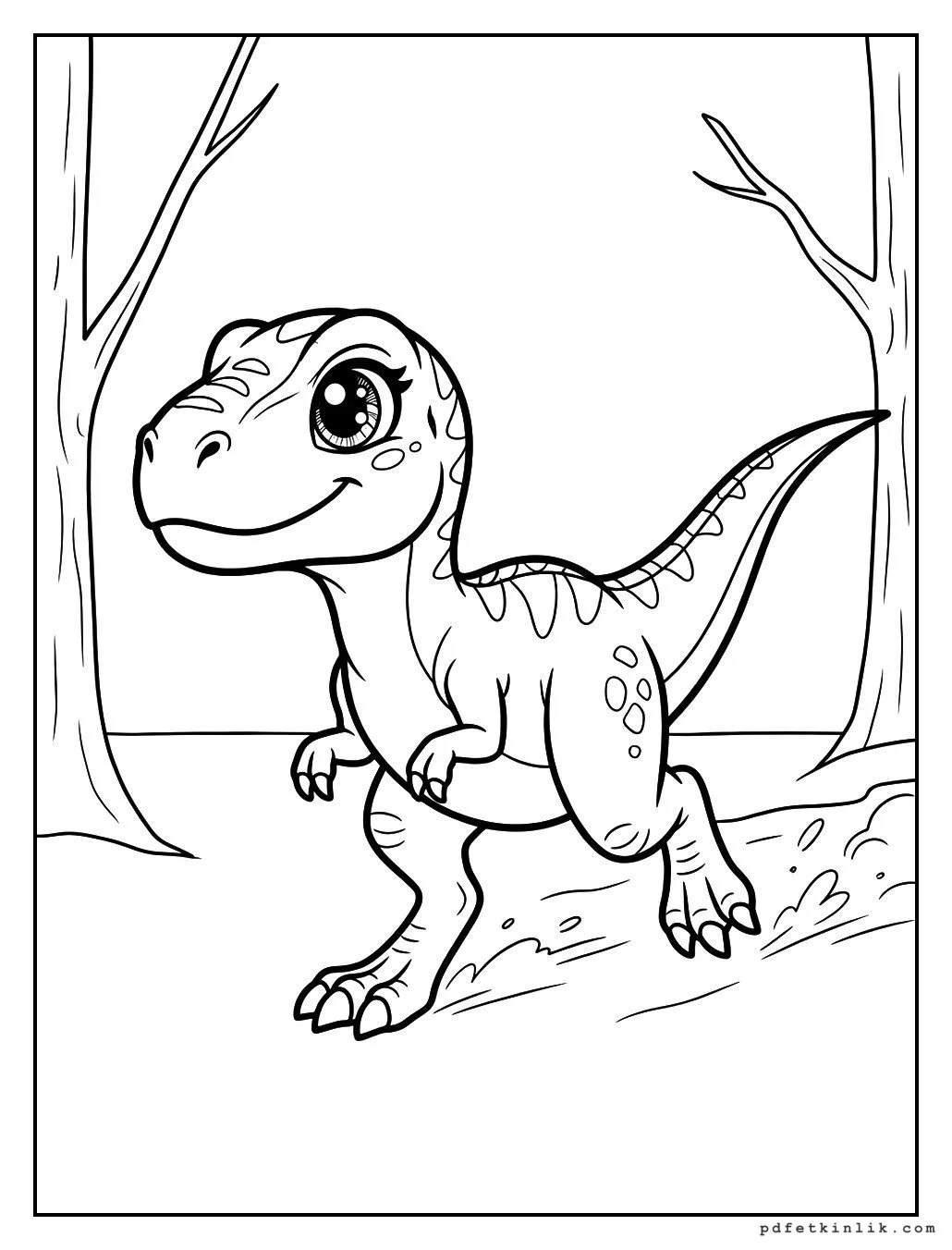 Albertosaurus Ormanda Koşuyor
