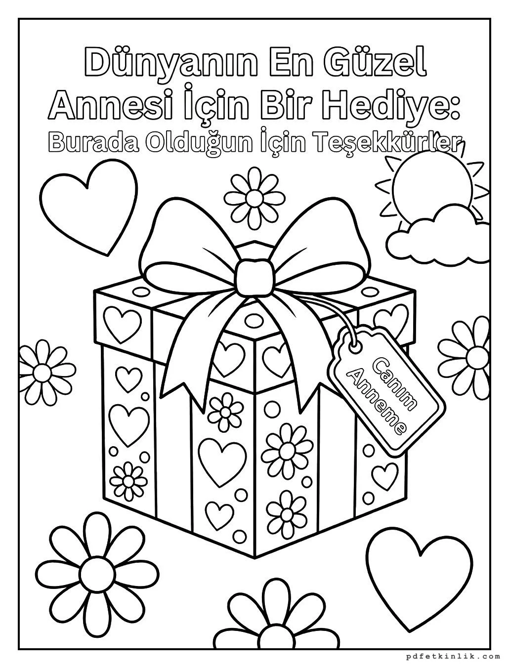 Anneler Gününe Özel Hediye Paketi
