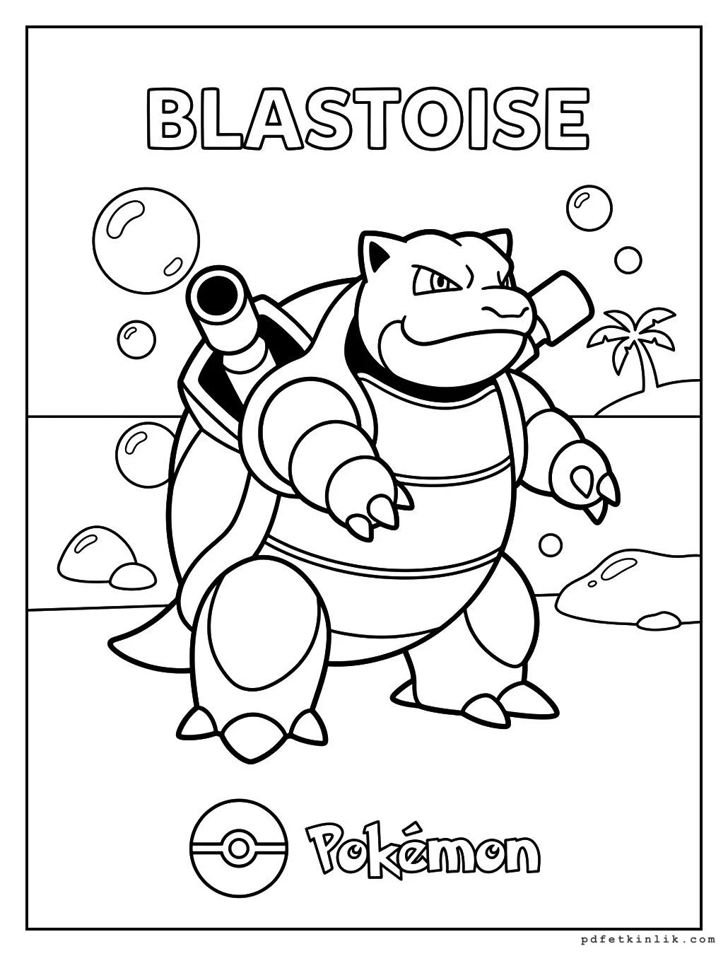 Blastoise: Dev Su Topu