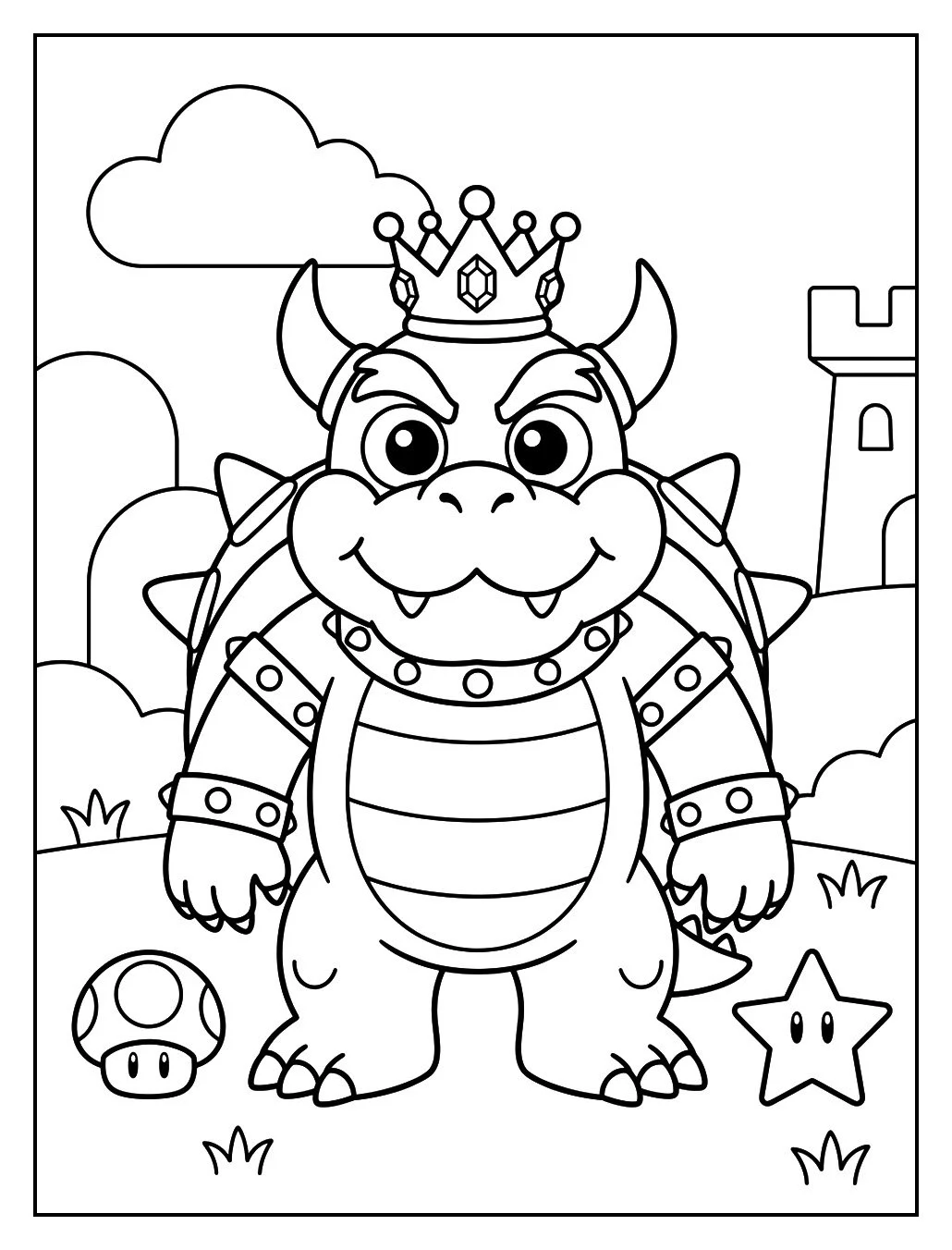 Bowser Kaplumbağa Kral
