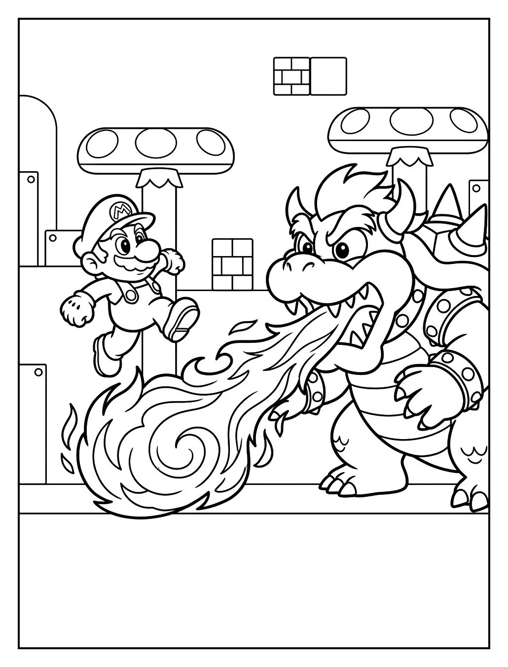 Bowser’ın Ateş Püskürtmesi