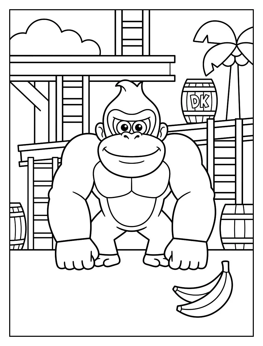 Donkey Kong Güçlü Goril