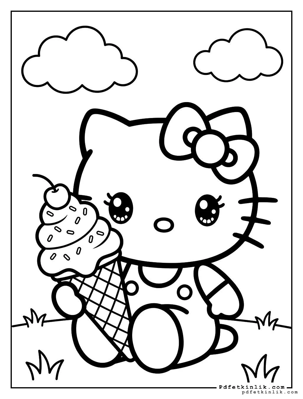 Hello Kitty Dondurma Keyfi