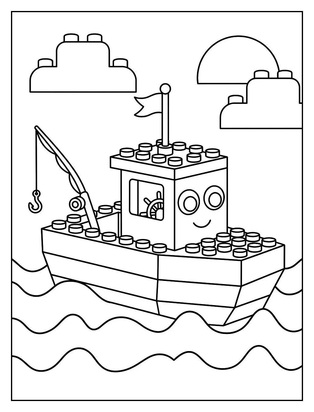Lego Balıkçı Teknesi