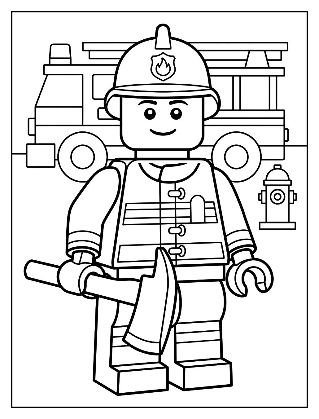 Lego İtfaiyeci Kahraman