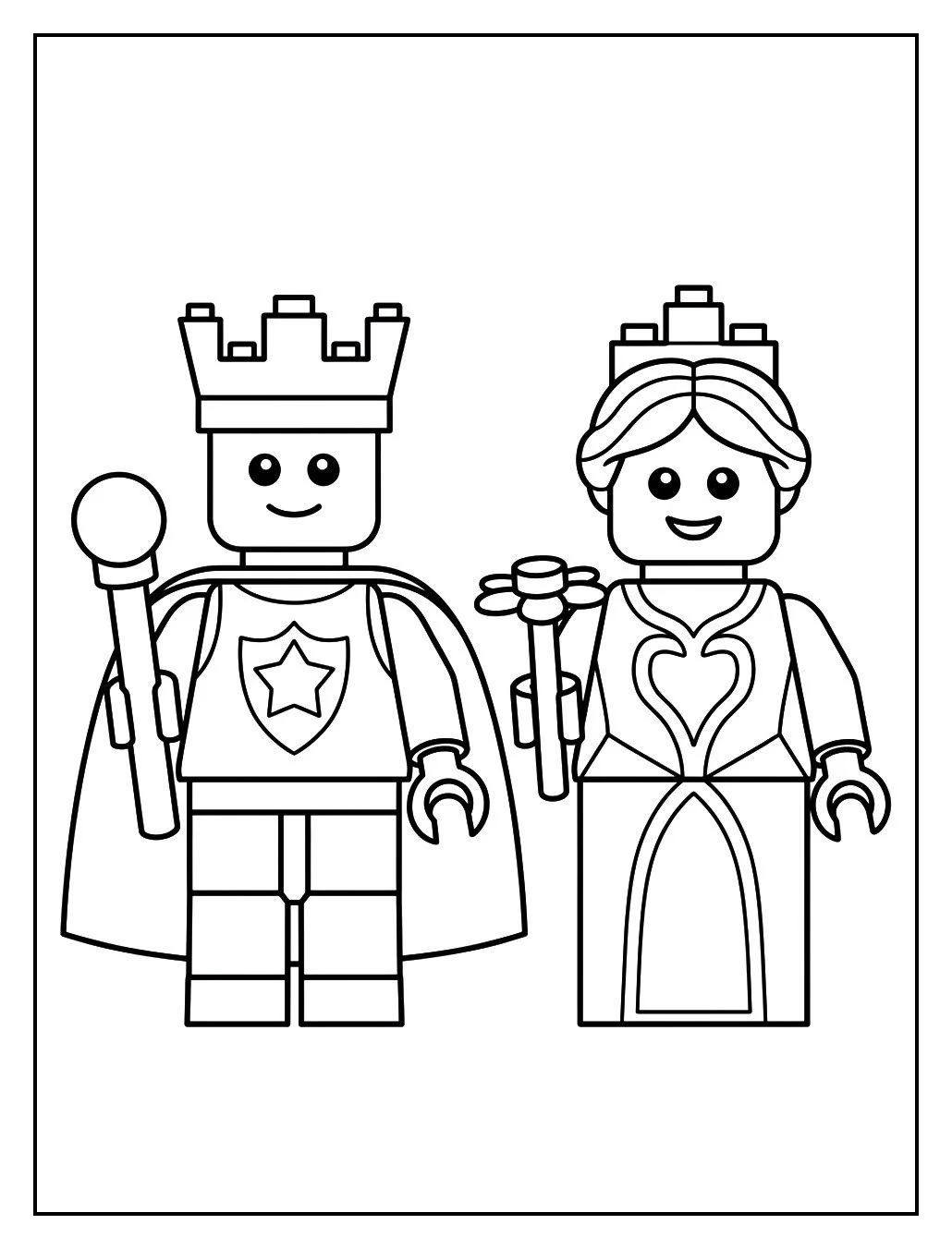 Lego Kral ve Kraliçe