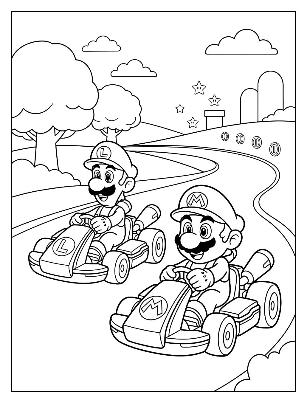 Mario ve Luigi Kart Yarışı