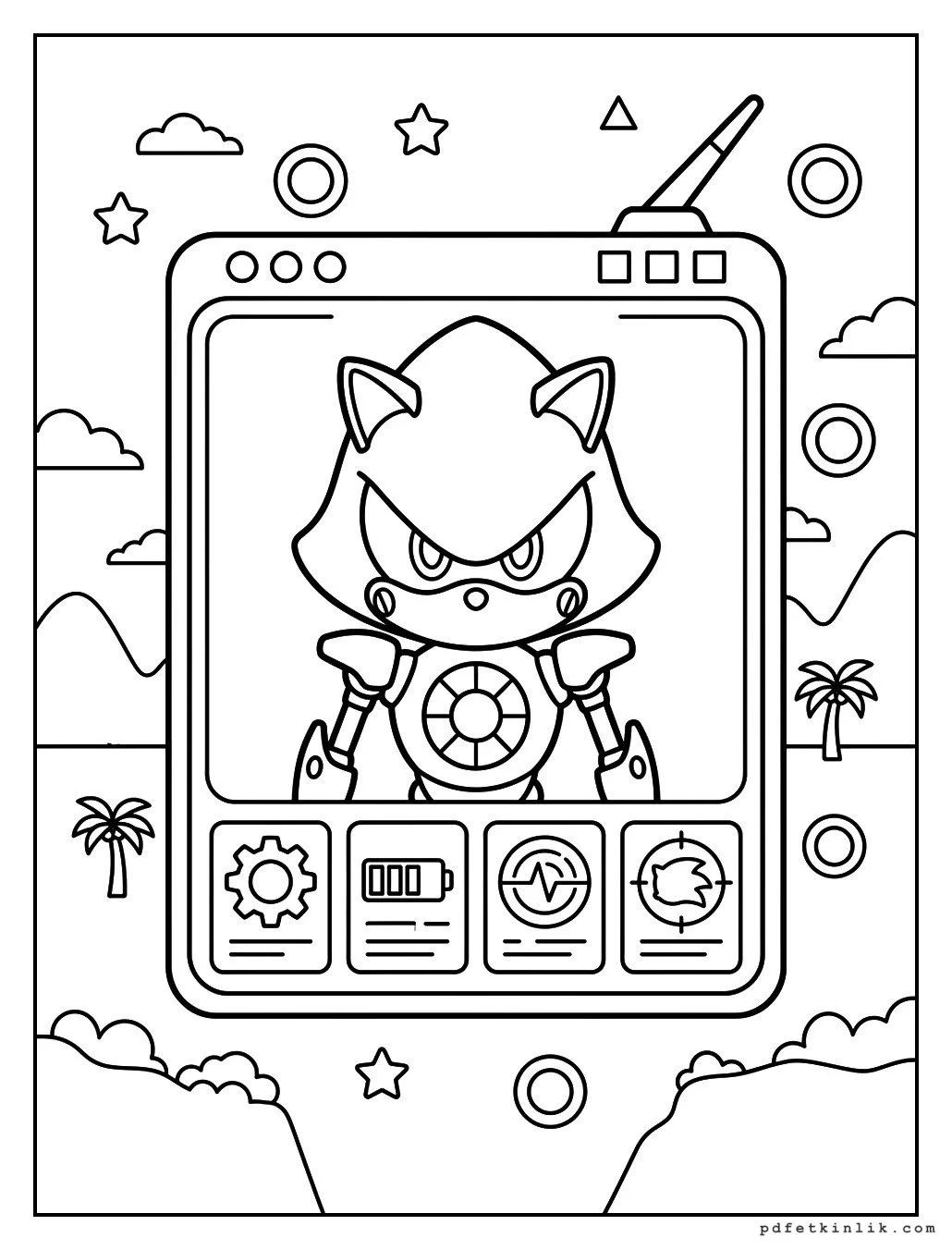 Metal Sonic: Analiz Ekranı