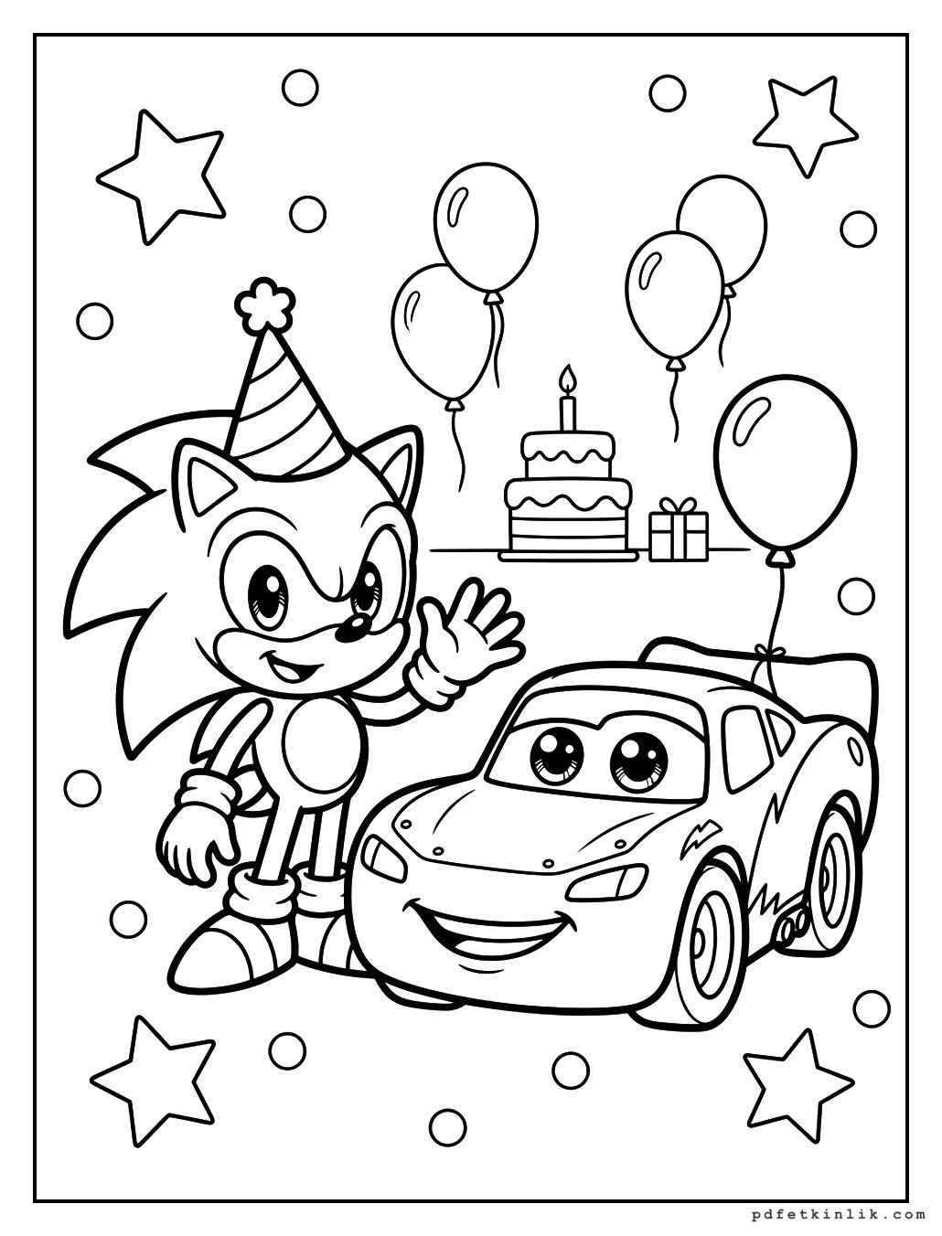 Sonic ile Hızlı Doğum Günü
