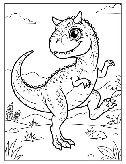 Carnotaurus Dans Ediyor