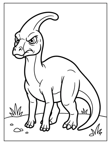 Parasaurolophus Dino