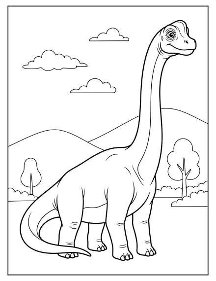 Brachiosaurus Dinozor