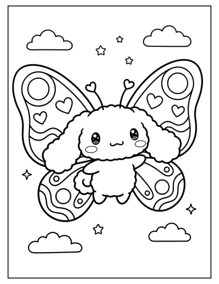 Cinnamoroll'un Tüylü Kelebeği