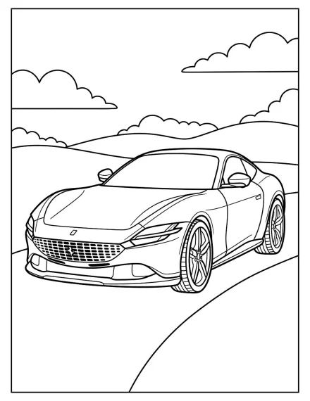 Ferrari Roma Şık Coupe