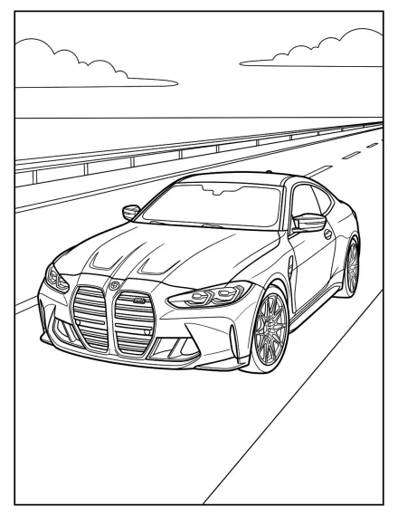 BMW M4 Competition Spor Araba