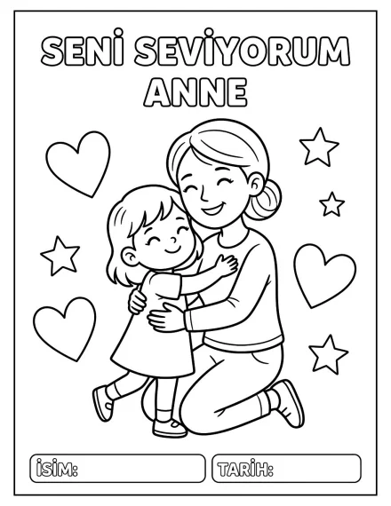 Sevgi Dolu Bir Anne Kucağı