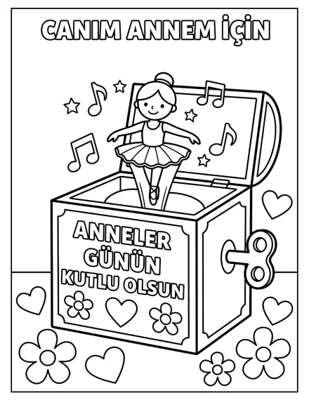 Sevgi Dolu Bir Anneye Müzik Kutusu