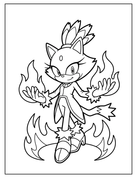 Blaze'in Ateş Dansı