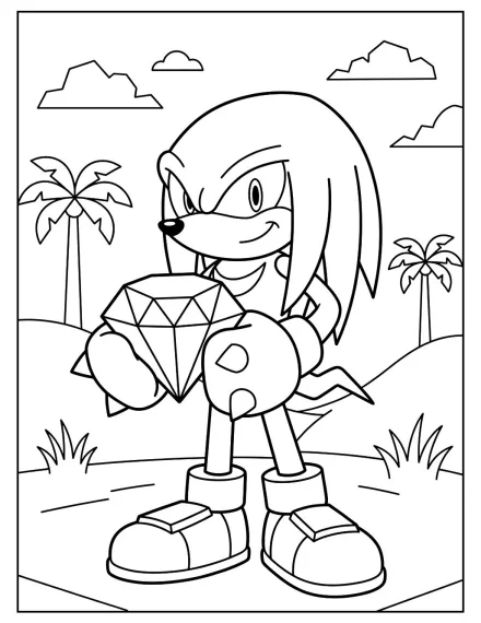 Knuckles ve Zümrüt