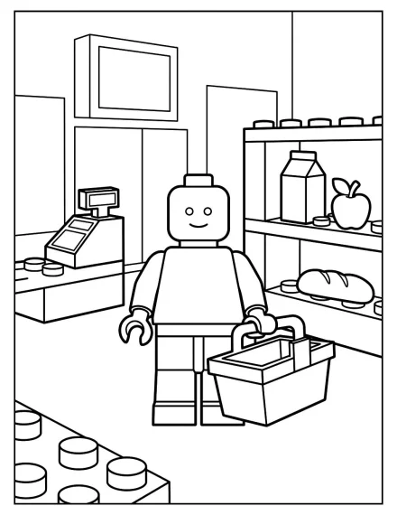 Lego Süpermarket