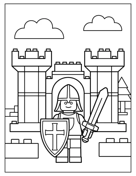 Lego Kalesi ve Şövalye