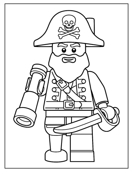 Lego Korsan Kaptan